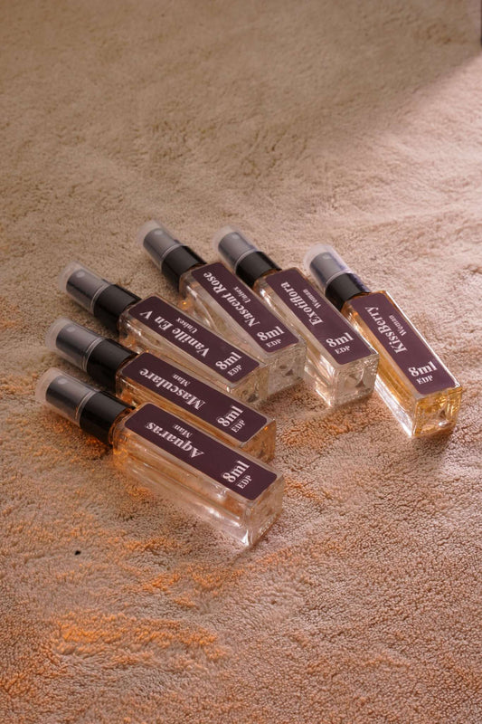 Aromaras Signature Perfume Discovery Set - Pack of 6 Mini Luxury Fragrances Aromaras