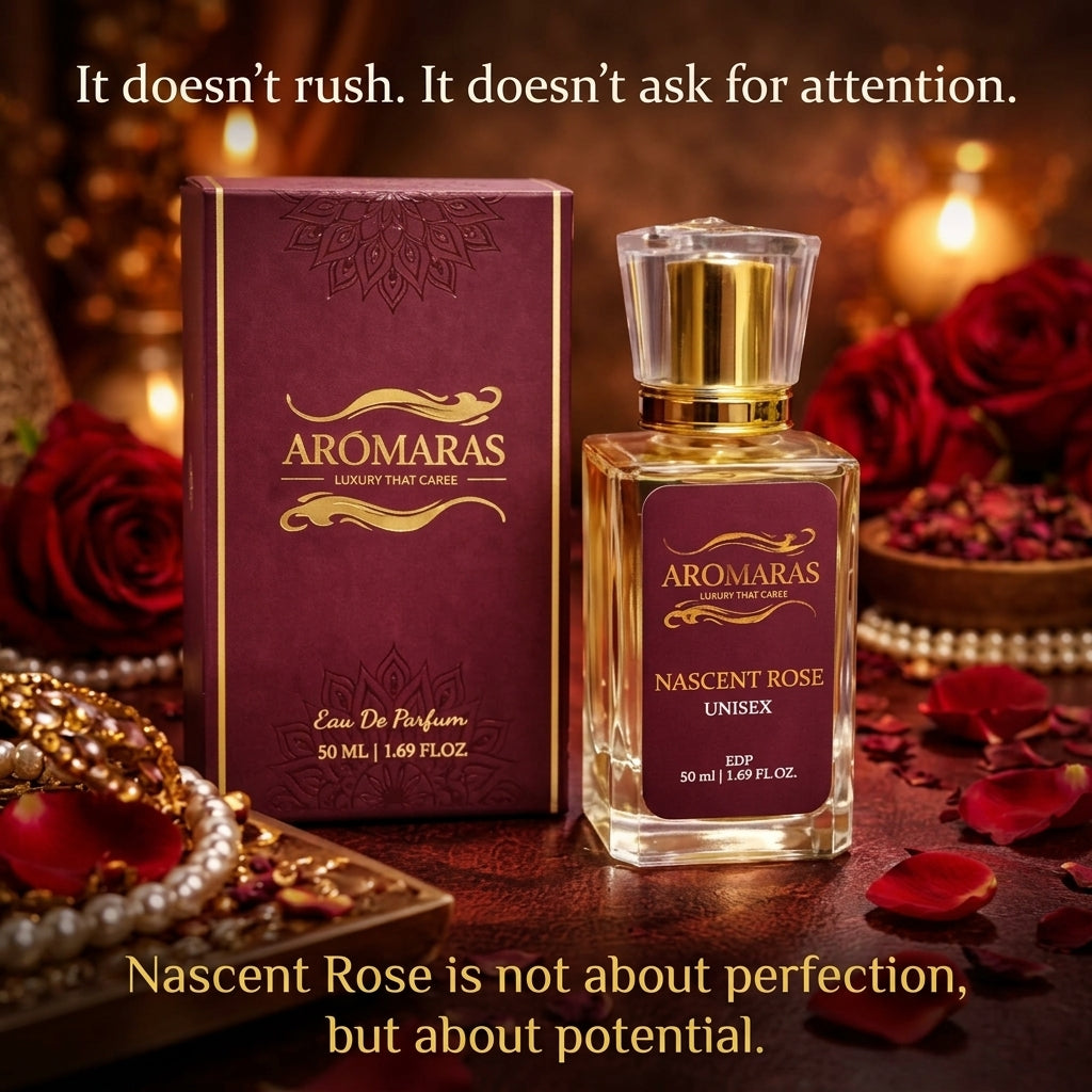 Nascent Rose – Luxury Rose Unisex Perfume | Long Lasting Fragrance