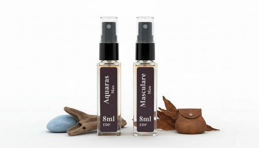 Aromaras Men’s Perfume Combo – Masculare & Aquaras (8ml x 2)