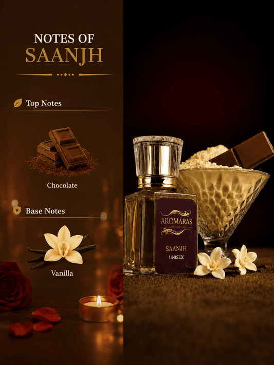 SAANJH | A Choco - Vanilla Blend | Limited Edition Aromaras 50 ML